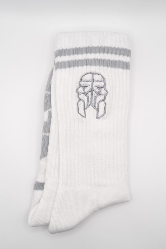 Rvne White Bamboo Sock
