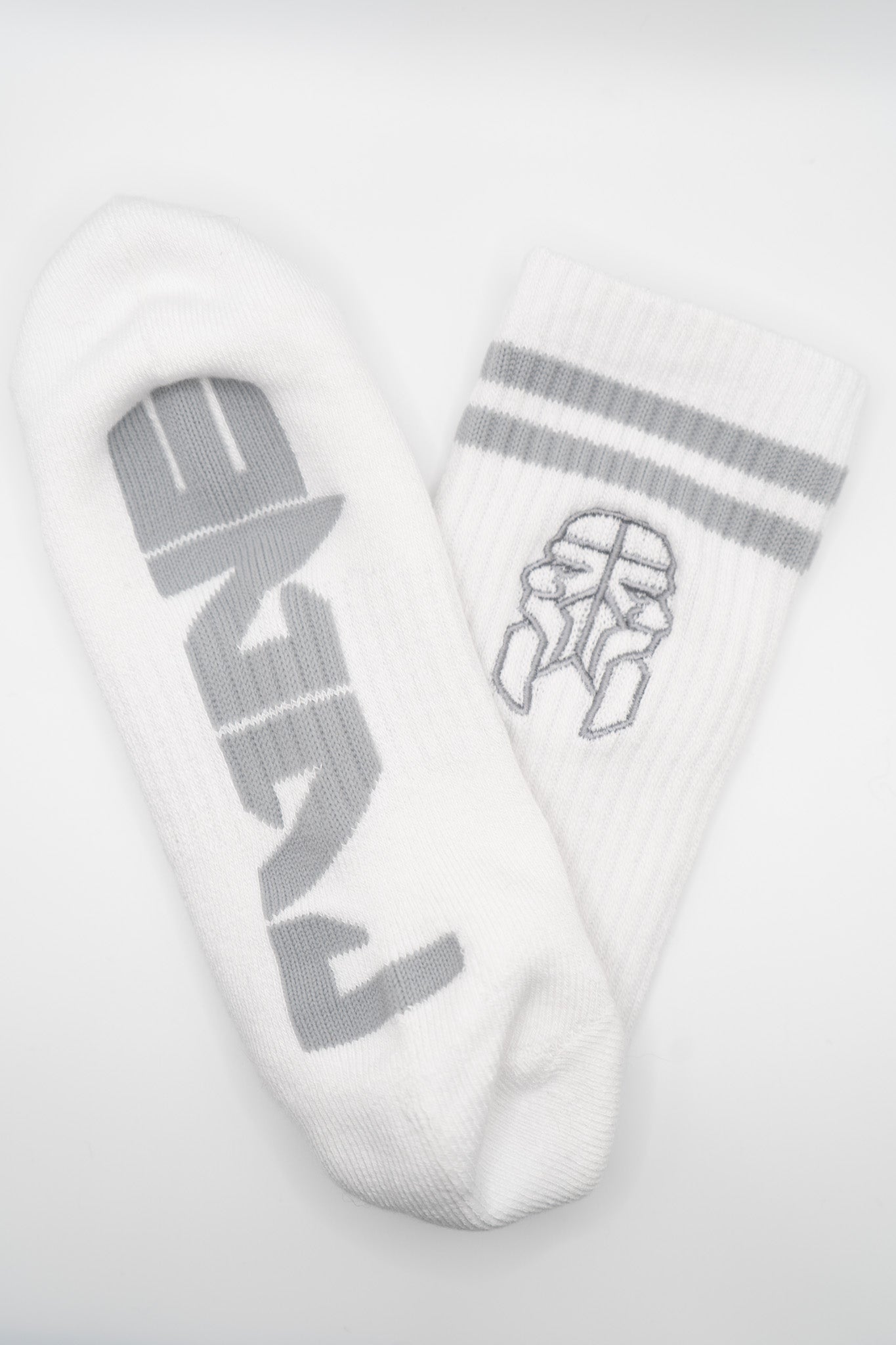 Rvne White Bamboo Sock